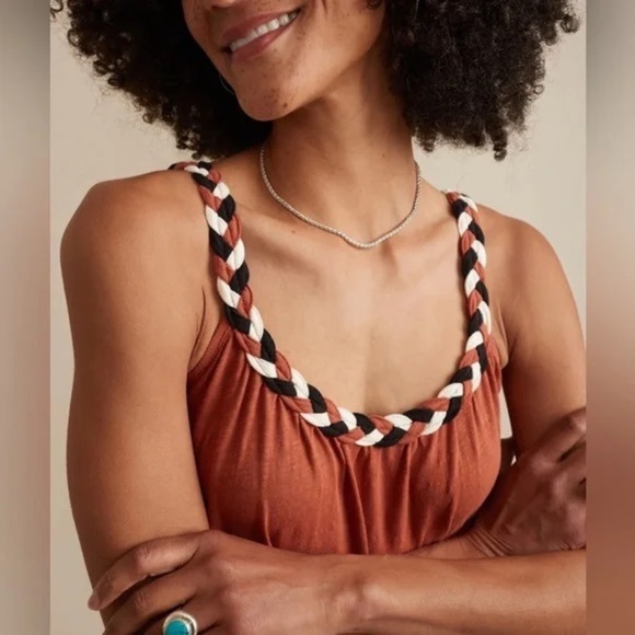 Marine Layer Sleeveless Orange Maxi Dress Small - Picture 3 of 9